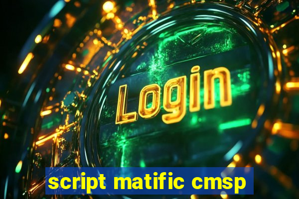 script matific cmsp